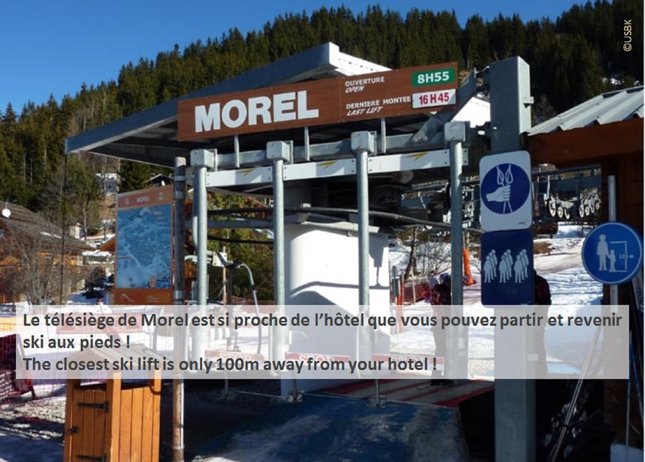 Hotel Le Chamois D'Or, Ussim Vacances メリベル エクステリア 写真
